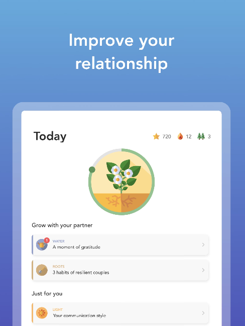 evergreen homescreen example